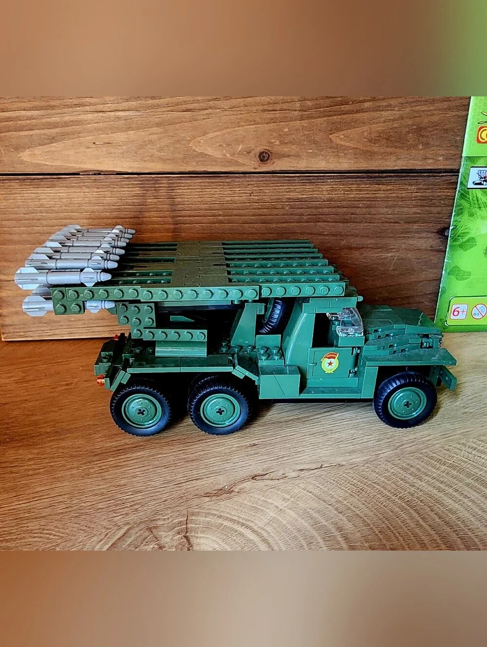 COBI WWII Katyusha BM-13N Rocket Launcher Brick Set - 100% Disassembled w/Manual